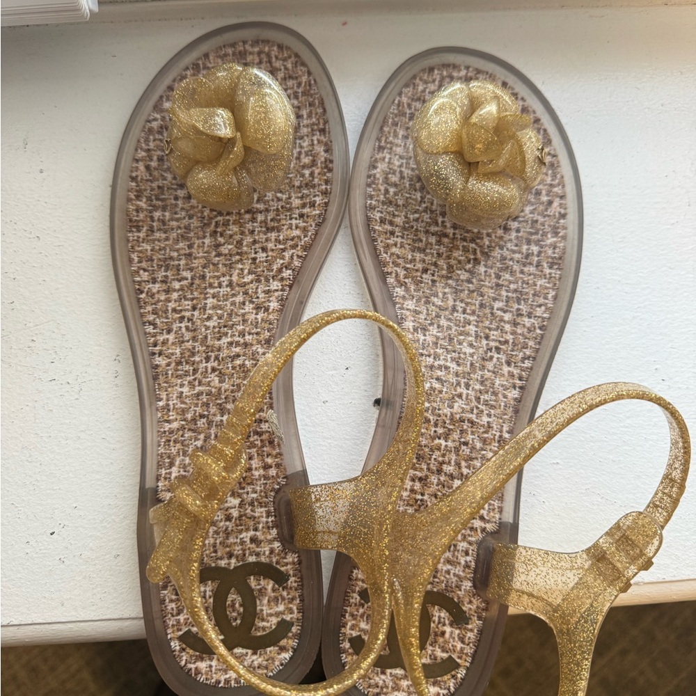 Camellia Flower Sandals
